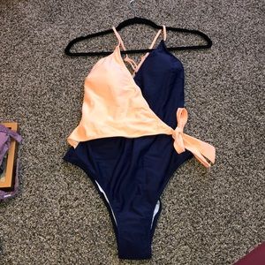 One piece bathing suit